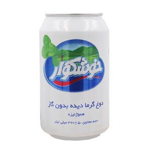 دوغ قوطی بدون گاز